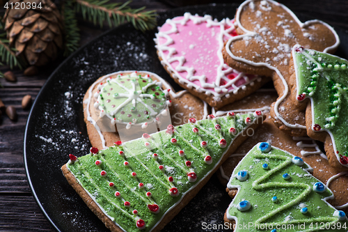 Image of Different ginger cookies