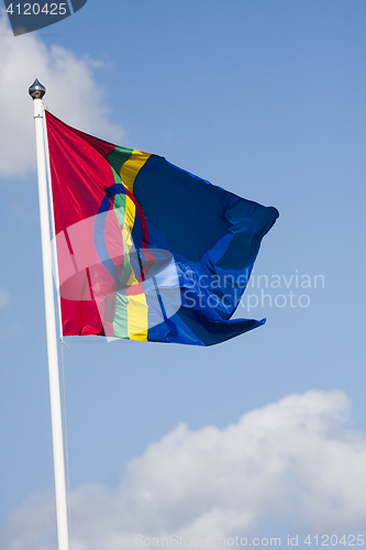 Image of the saami flag