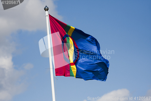 Image of the saami flag