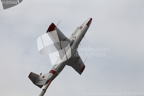 Image of Monument airplane L-29 Delfin