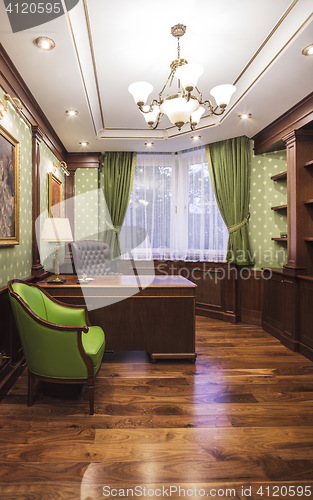 Image of  empty luxury cabinet the boss