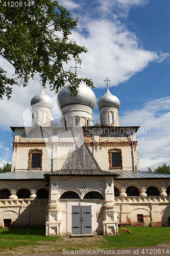 Image of views of the  church Our lady in Veliky Novgorod