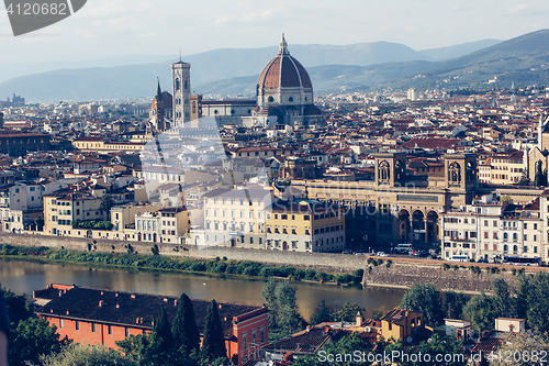 Image of Florence, Italy, Cityscape of with the Cathedral