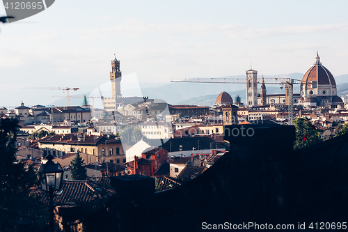 Image of View of the city Florence