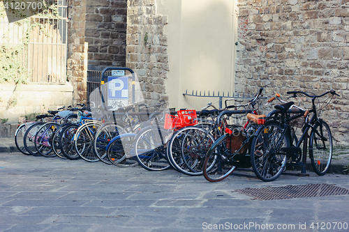 Image of Bicycle parking in Florence