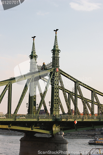Image of Liberty bridge, Budapest, Hungary
