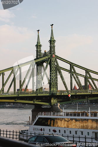 Image of Liberty bridge, Budapest, Hungary