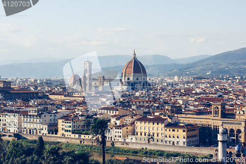 Image of Florence, Italy, Cityscape of with the Cathedral