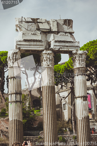 Image of Rome, Italy Temple of Castor