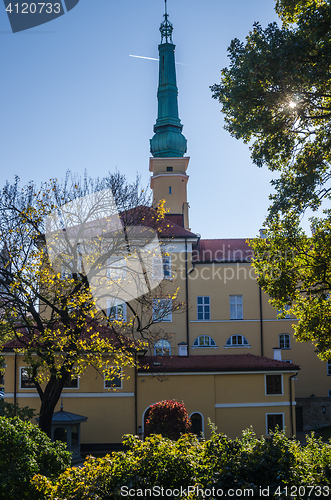 Image of View of Riga in the autumn