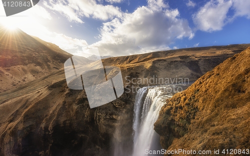 Image of Waterfall in Iceland