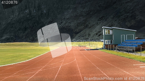 Image of Running track outdoors