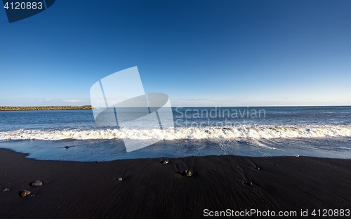 Image of Water washing shore