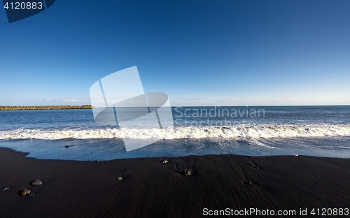 Image of Water washing shore