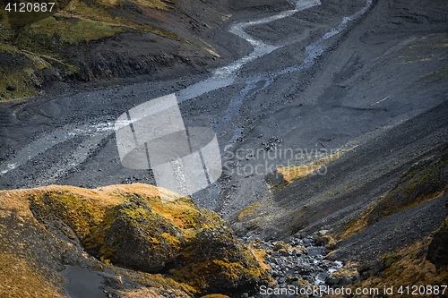 Image of Scenic mountain landscape shot