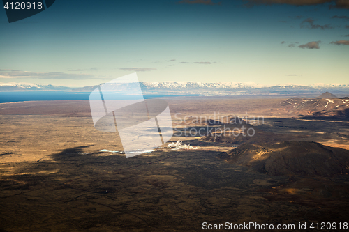 Image of Aerial photo of Iceland