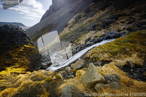 Image of Waterfall in Iceland