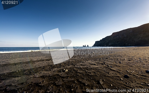 Image of Beach near Vik Iceland