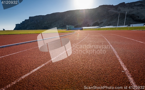 Image of Running track outdoors