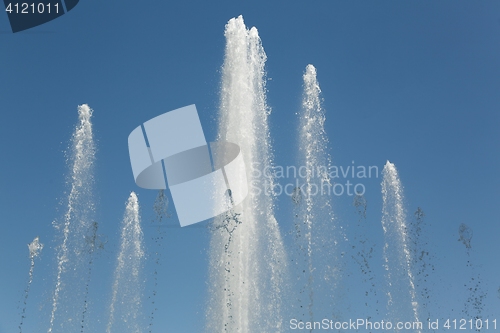 Image of Fountain water jets