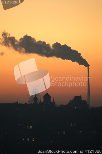 Image of Smoking power plant