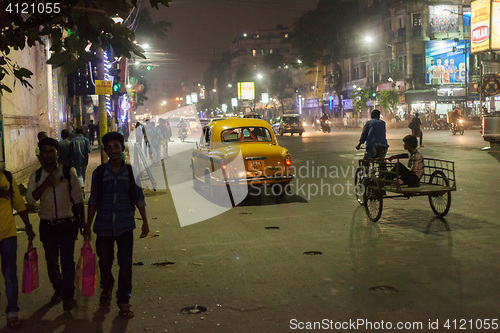 Image of Kolkata taxi