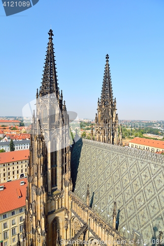 Image of St. Vitus Cathedral, christian gothic building