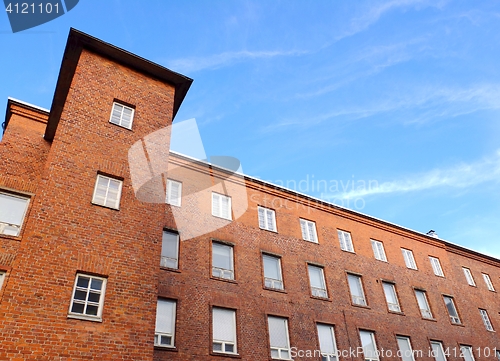 Image of Red brick warehouse