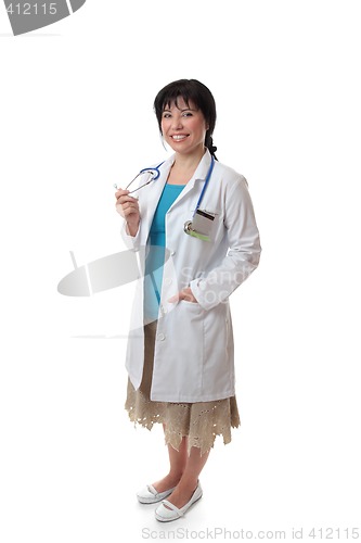 Image of Friendly Female Doctor