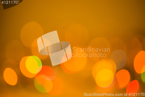 Image of Colorful beautiful blurred bokeh background with copy space.