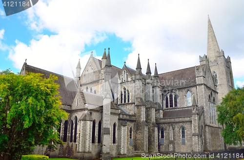 Image of St. Patrick\'s cathedral in Dublin, Ireland