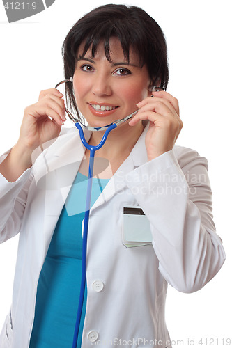 Image of Doctor with stethoscope