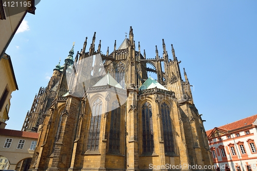 Image of St. Vitus Cathedral, christian gothic building