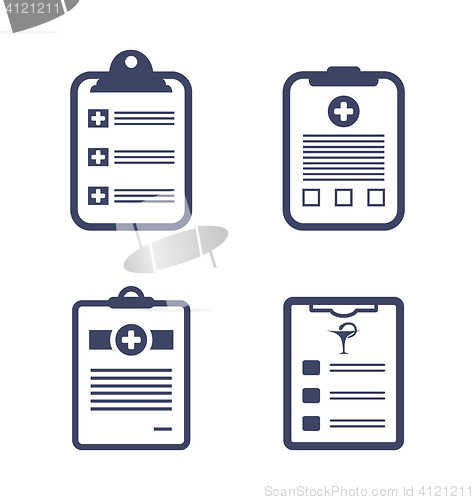 Image of Set Medical Records Clipboard