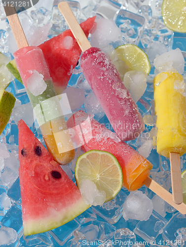 Image of ice cream pops