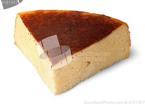 Image of Appetizing piece of cheese casserole