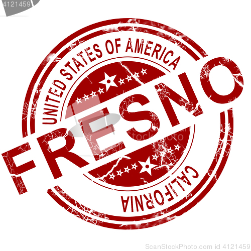 Image of Fresno with white background