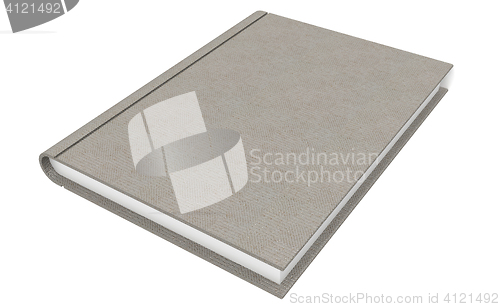 Image of Isolated book with grey cover