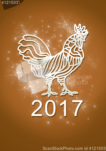 Image of Happy New Year 2017 background.