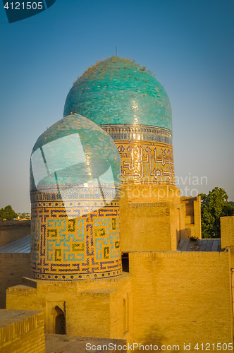 Image of Circular columns in Samarkand