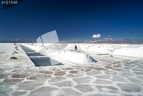 Image of Salt mines in Argentina