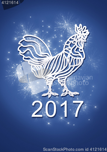 Image of Happy New Year 2017 background.