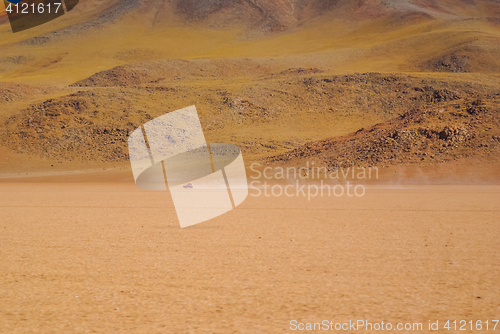 Image of Car on desert