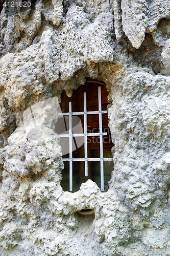 Image of Creepy window at Wallenstein Palace