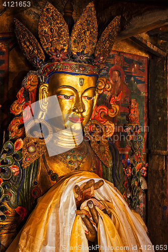 Image of Maitreya Buddha statue