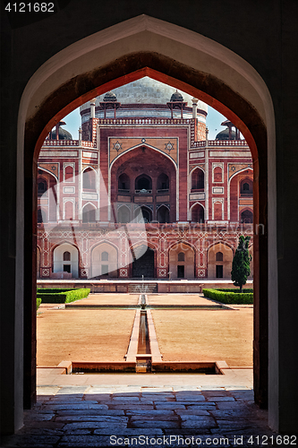 Image of Humayun\'s Tomb. Delhi, India