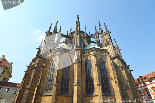 Image of St. Vitus Cathedral, christian gothic building