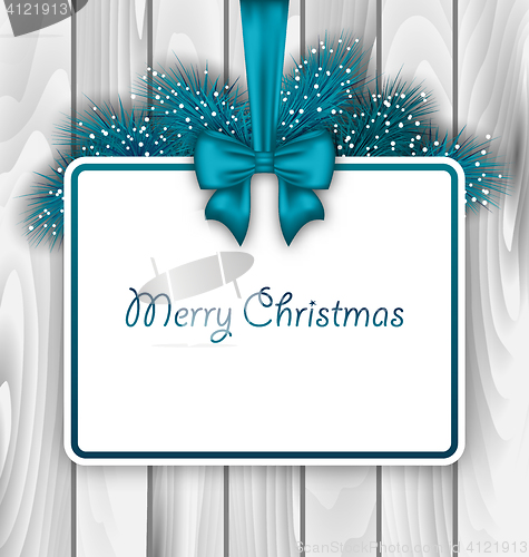 Image of Merry Christmas Elegant Card