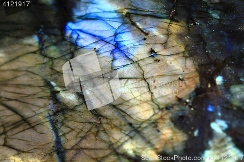 Image of labradorite mineral background