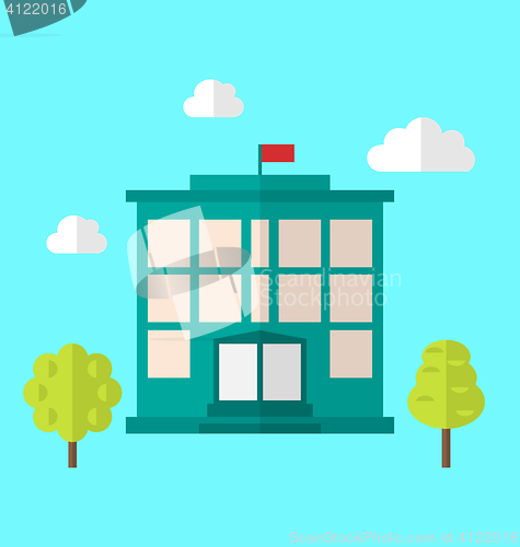 Image of School Building, Cityscape